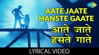 Aate Jaate with lyrics  आते जाते गाने क बोल  Maine Pyar Kiya  Salman Khan Bhagyashree [upl. by Dorothi782]