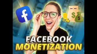 How to Monetize Facebook Page  Facebook Monetization [upl. by Boaten]