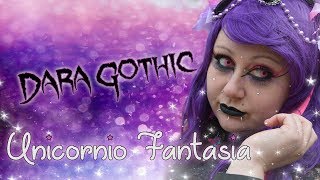 Dara Gothic  Unicornio fantasia Carnaval Isla Cristina 2017 [upl. by Kudva747]