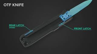 How an Automatic OTF Knife Works [upl. by Adeys]