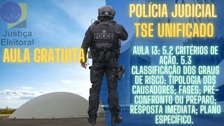 Aula 13 TSE Unificado Agente da Policia Judicial Noções de gestão de conflitos parte 2 [upl. by Mcleroy]