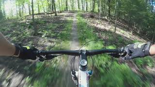 GoPro Karma Grip Extension Cable Test  Mountain Bike 60FPS [upl. by Kirit]