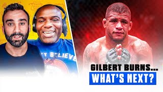 Gilbert Burns a real legend Whats next [upl. by Brigette]