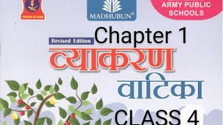 भाषा लिपि और व्याकरणclass 4 chapter 1 vyakaran vatika aps [upl. by Gnen455]