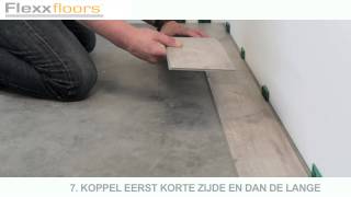 Leginstructie Flexxfloors Click System NL [upl. by Attaynik388]