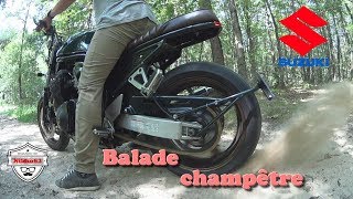 MOTOVLOG SUZUKI BANDIT  Balade champêtre [upl. by Yrag]