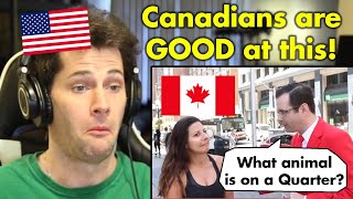 American Reacts to Canadians Answering Canadian Trivia [upl. by Belayneh34]