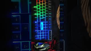 zebion keyboard and mouse combo unboxing RGB with light playfreefire video unboxing [upl. by Honeywell]