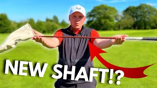 This NEW GOLF SHAFT is a GAME CHANGER [upl. by Aicelaf]