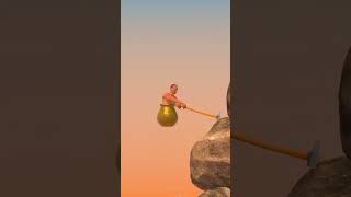 GETTING OVER IT 😭😭 SNAKE RIDE 😭😭 gettingoverit gaming funny trending makeitviral [upl. by Copland]