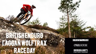 BRITISH ENDURO LAGGAN WOLFTRAX RACE DAY VLOG [upl. by Hedwiga836]