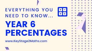 Year 6 Percentages  everything you need to know [upl. by Evin]