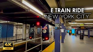 NYC Subway Adventure  Exploring the E Train Experience  WHAT ITS REALLY LIKE  Manhattan Transit [upl. by Oivatco]