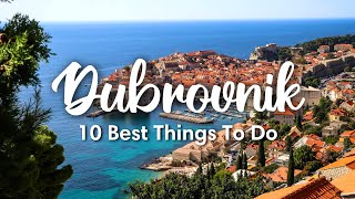 DUBROVNIK CROATIA 2023  10 BEST Things To Do In amp Around Dubrovnik [upl. by Caputto]