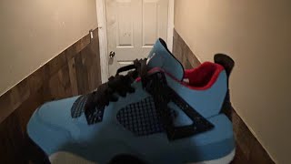 Travis Scott Jordan 4’s [upl. by Ragland]