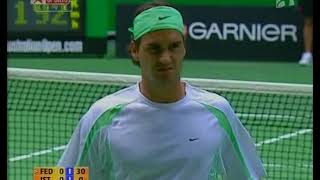 AO 2006 R1  Federer vs Istomin [upl. by Nyletak]