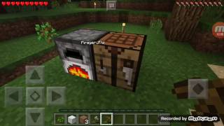 Minecraft pe project survival  1 ค่ำคืนเเสนโหดร้าย สร้างบ้านต้นไม้กันดีกว่า FTFireyerFly [upl. by Mihar13]