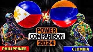 quot🚨 Military Showdown Philippines 🇵🇭 vs Colombia 🇨🇴 2024  🤯Shocking Results 💥quot [upl. by Oatis]