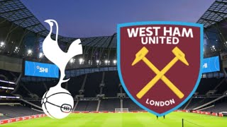 TOTTENHAM HOTSPUR VS WEST HAM UNITED WATCHALONG oldskoolgunner premierleague [upl. by Auahsoj]