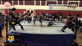 EWF  Battle Royal Baldwin Park January 31 2016 [upl. by Enerak]