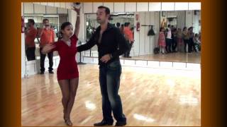 SALSA EN LINEA RESUMEN CLASE BASI Y DEISY [upl. by Eeryt]