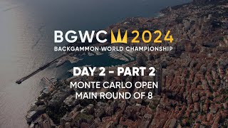 Monte Carlo Open 2024  DAY 2 Stream 1 P2  Main Undefeated Round of 8 [upl. by Aelam]