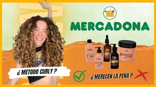 😮 PROBANDO por primera vez los PRODUCTOS DE MERCADONA  Curl Perfect 👨🏾‍🦱👩🏼‍🦱 [upl. by Llerej]