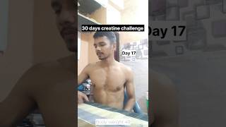 DAY 17  30 days creatine challenge 🙏☠️ bigdreamer fitnessjourney gym wellcorein24 [upl. by Airotkciv]