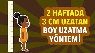 2 HAFTADA 3 CM Uzatan Muhteşem Boy Uzatma Yöntemi [upl. by Ettelliw227]