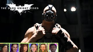 Reactors Reacting to BANE BREAKING BATMAN  The Dark Knight Rises 2012 [upl. by Nereil]