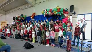 2nd Grade Christmas Program 23 SY [upl. by Anialem]