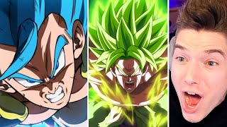 NEW LR Gogeta Blue amp LR Broly Super Attack REACTION on DBZ Dokkan Battle 9th Anniversary [upl. by Wohlert602]