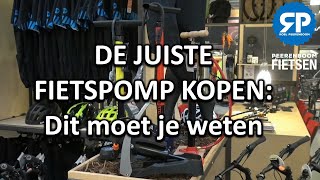 DE JUISTE FIETSPOMP KOPEN Dit moet je weten [upl. by Ailices358]