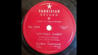 ARMENIA Reuben Sarkisian  Antsial Dari  Sarkisian Records  early 1950s [upl. by Niret]