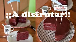 Receta tarta de chocolate paso a paso [upl. by Adnovahs773]