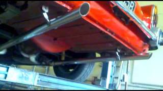 SUNBEAM TIGER CUSTOM EXHAUST STAINLESS STEEL BUILT  STYLEDYNAMICS [upl. by Fabe961]