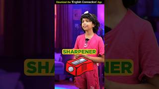 Learn Right Pronunciation of ✅ Sharpener  Kids English Words  Adi Connection shorts [upl. by Dorothy]