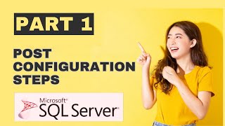 Post Configuration steps for MS SQL SERVER Part 1  Min and Max Memory [upl. by Kellene]