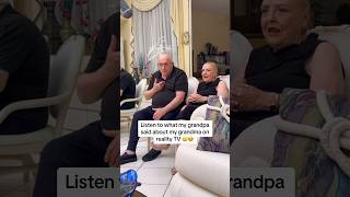 Listen To What My Grandpa Said About My Grandma On TV 🥹🥲 grandma grandpa grandparents shorts [upl. by Newbill]