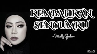 KEMBALIKAN SENYUMKU  MELLY GOESLAW lirik lagu [upl. by Ahsaei278]