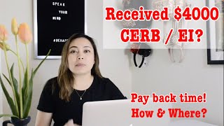 Easy way to Pay back the CERB overpayment now [upl. by Barbabra112]