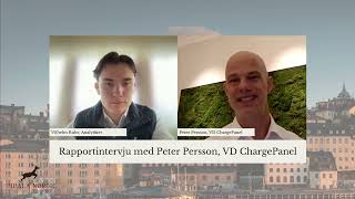 ChargePanel  Rapportintervju Q3 2024 med VD Peter Persson [upl. by Lanaj]