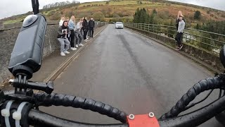 Riding around Pontsticill Reservoir Kaabo Warrior GTR Yugen RX11 Car meet and much more Part 3 [upl. by Rasure]