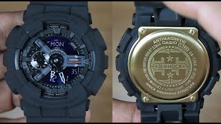 CASIO GSHOCK BIG BANG BLACK GA135A1A 35th Anniversary  UNBOXING [upl. by Enala]