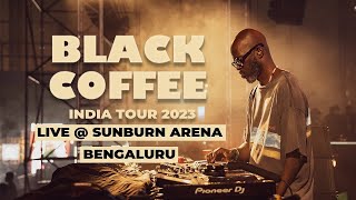 Black Coffee LIVE  Sunburn Festival  Bengaluru  India Tour 2023 FULL SET [upl. by Lentha]