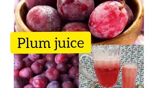 Plum juice recipe by Arham Shehzad  Refreshing Plum juice [upl. by Chiou]