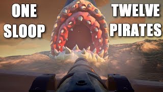 Sea of Thieves  The Best Megalodon Moments Ever [upl. by Capwell907]