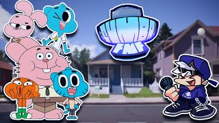 GUMBALL EN FNF ES PURO MEME VS GUMBAL FNF Español [upl. by Aslam]