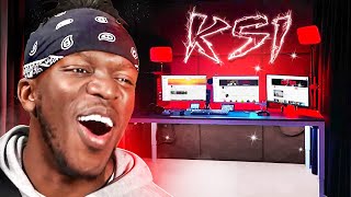 BUILDING KSI’S SETUP [upl. by Borg]