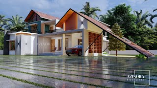 Lumion rendering tutorial  residential building  sketch up lumion  photoshop [upl. by Alduino]